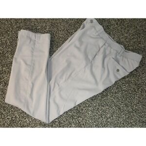 Under Armour Golf Pants Mens 34x34 Gray Showdown Vented Performance Tapered Leg